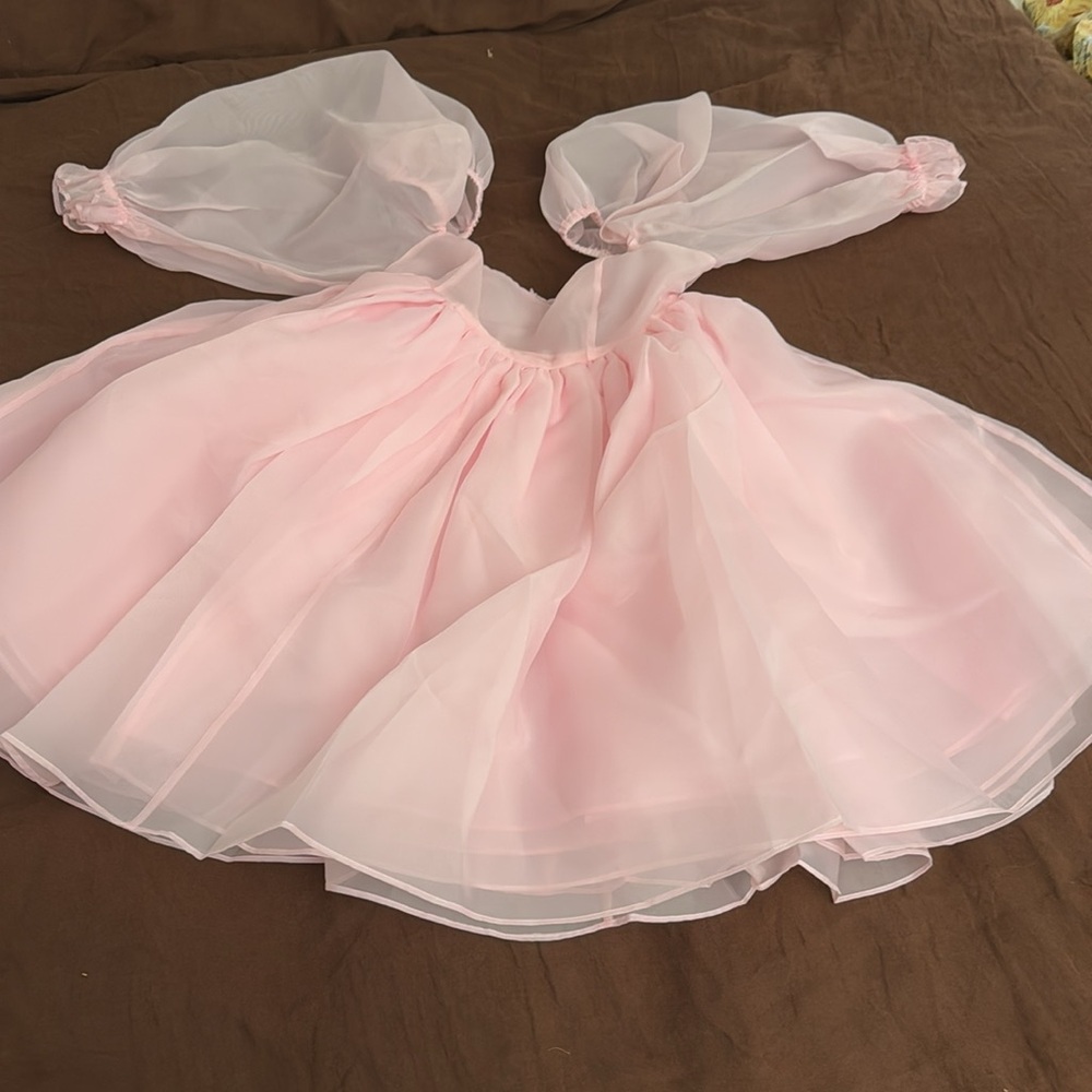 NWT SELKIE The Angel Delight Puff Dress - Picture 9 of 13